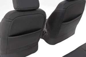 4. Rough Country Front & Rear Waterproof Seat Covers
